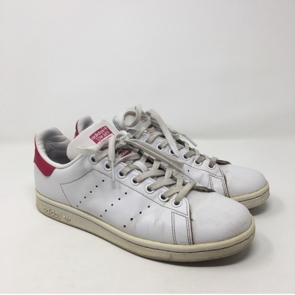 stan smith shoes pink and white